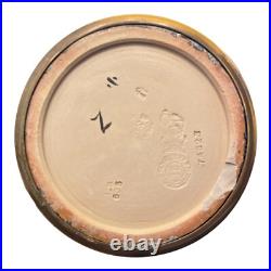 Vntg Royal Doulton Cobalt Blue Jug Art Nouveau Stoneware Ewer Pitcher UK 1911