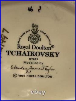 Vtg 1995 Royal Doulton D7022 Tchaikovsky Large Character Toby Jug Mug SIGNED
