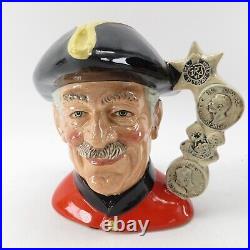 Vtg CHELSEA PENSIONER D6833 Royal Doulton Large Character Jug Spc Ed 15/250 1988