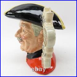 Vtg CHELSEA PENSIONER D6833 Royal Doulton Large Character Jug Spc Ed 15/250 1988