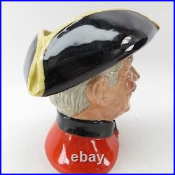 Vtg CHELSEA PENSIONER D6833 Royal Doulton Large Character Jug Spc Ed 15/250 1988