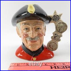 Vtg CHELSEA PENSIONER D6833 Royal Doulton Large Character Jug Spc Ed 15/250 1988