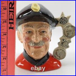 Vtg CHELSEA PENSIONER D6833 Royal Doulton Large Character Jug Spc Ed 15/250 1988