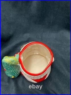 Vtg Royal Doulton 1998 Large Santa Claus # D7123 WithChristmas Tree Handle + Gifts