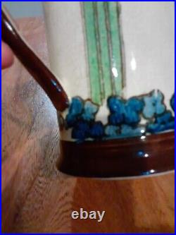 Vtg Royal Doulton Floral Pitcher 6.5 T