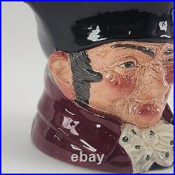 Vtg Royal Doulton Old Charley D6761 Character Toby Jug Ltd Ed Box & COA #208