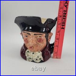 Vtg Royal Doulton Old Charley D6761 Character Toby Jug Ltd Ed Box & COA #208